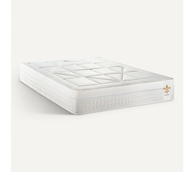 Matelas Ressorts Ensachés Et Mémoire De Forme 200x200 Vingt-huit - Ep: 28cm - Confort Equilibré