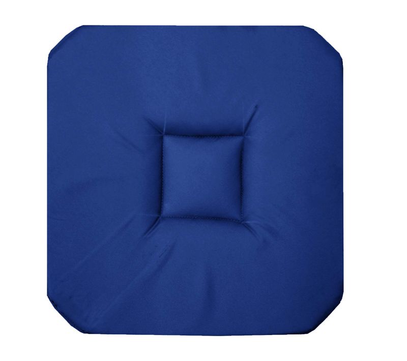 Galette De Chaise 4 Rabats Panama Indigo