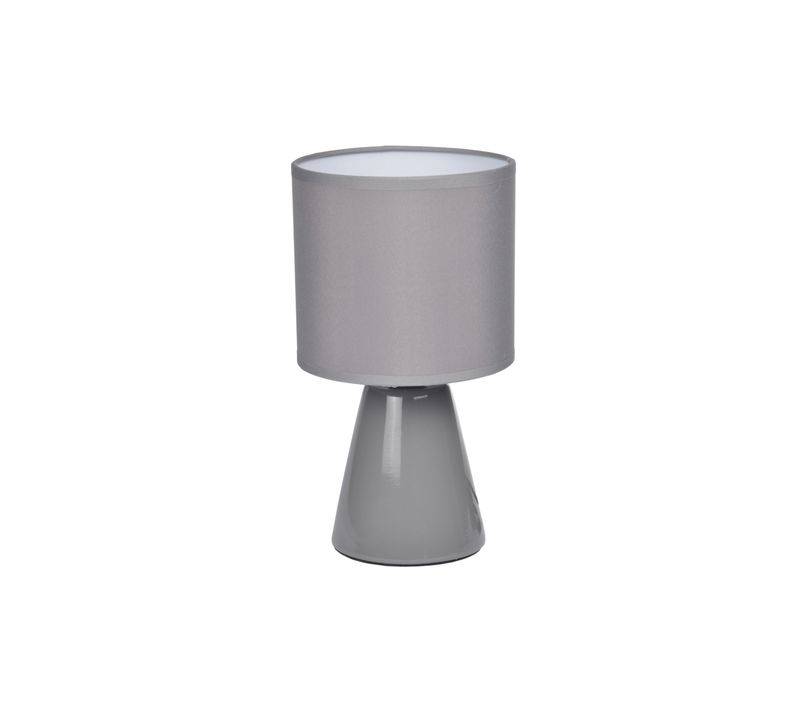 Lampe Conique Gris