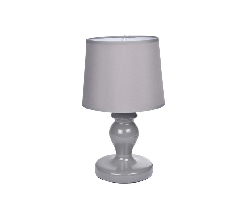 Lampe Pied Chandelier Gris