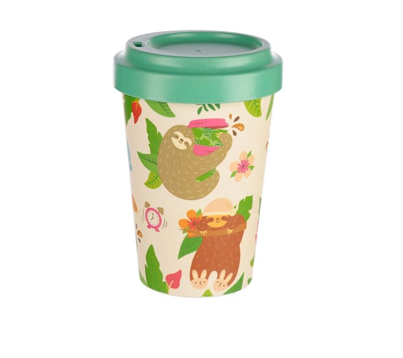 Mug De Voyage Ecologique En Bambou Paresseux