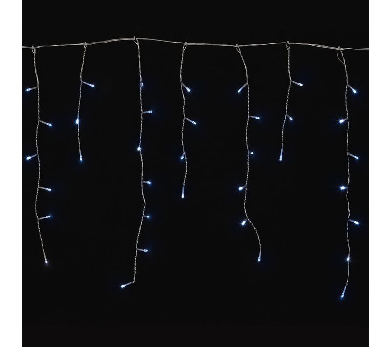 Guirlande Glacon Solaire Bleu 70 LED