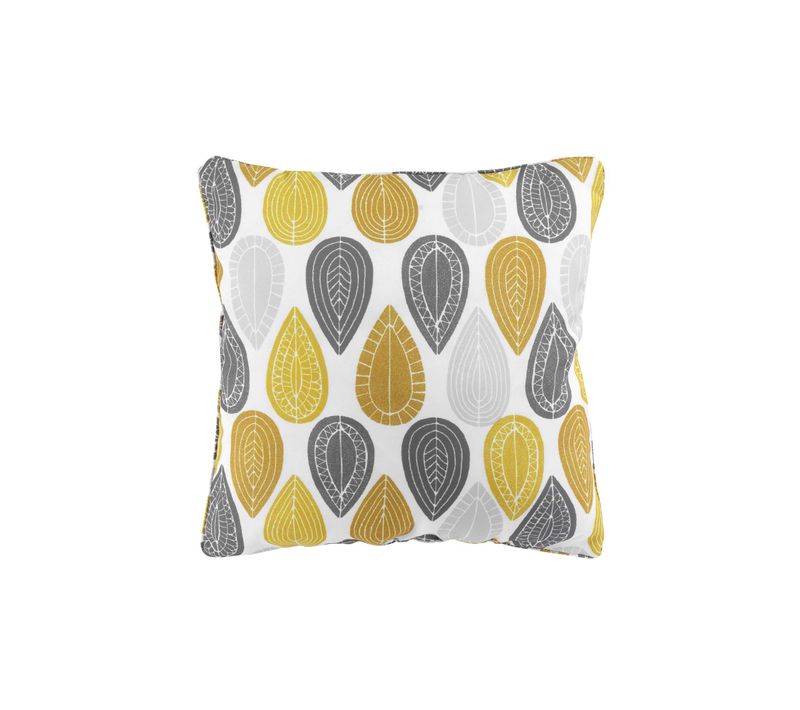 Coussin Passepoil 40 X 40 Cm Palpito Jaune