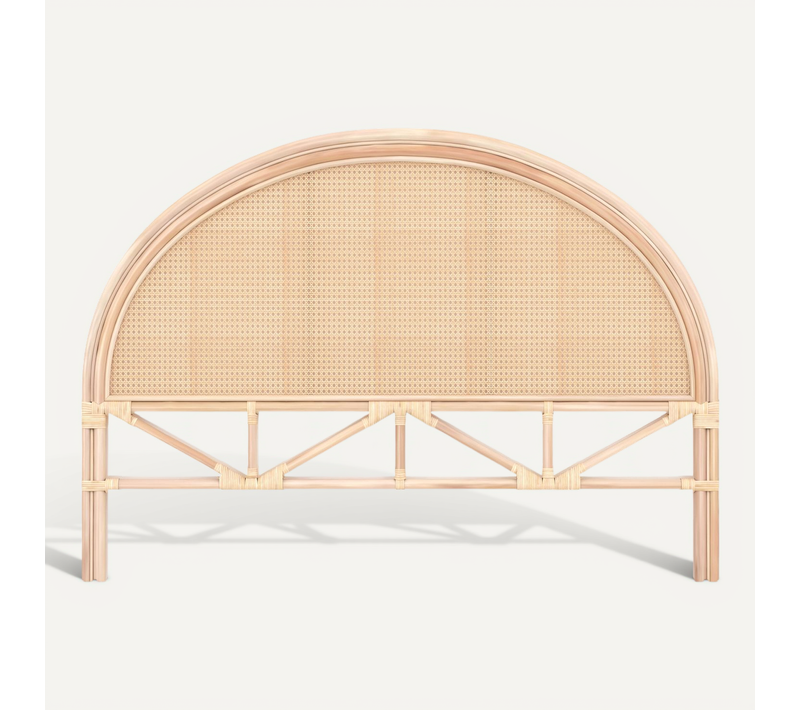 Tête De Lit 140 Cm En Rotin Et Cannage - Néora