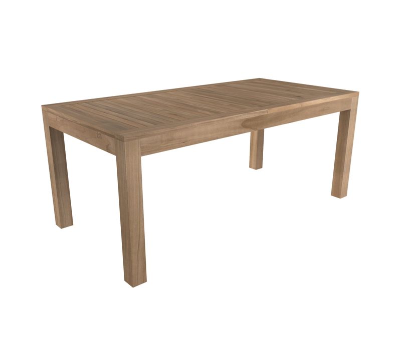 Table De Jardin Extensible En Teck 6 à 10 Personnes - Nido