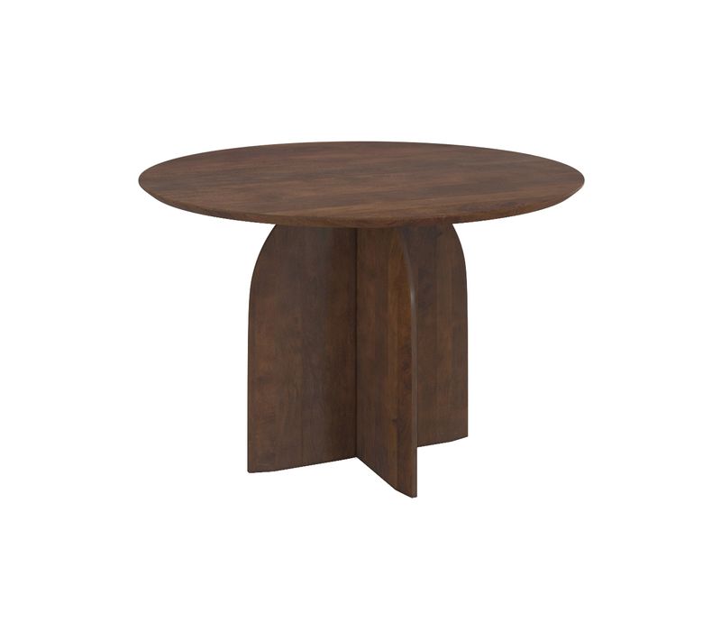 Table Ronde En Bois De Manguier 4 Places - Caïpi