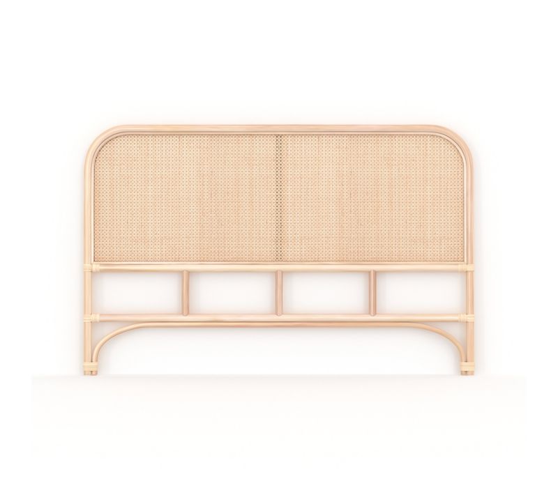 Tête De Lit En Rotin Et Cannage 140 Cm - Naïra