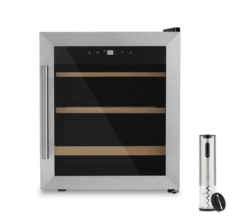 Cave De Service Et Tire-bouchon Électrique 15 Bouteilles - Cavc15+wop660