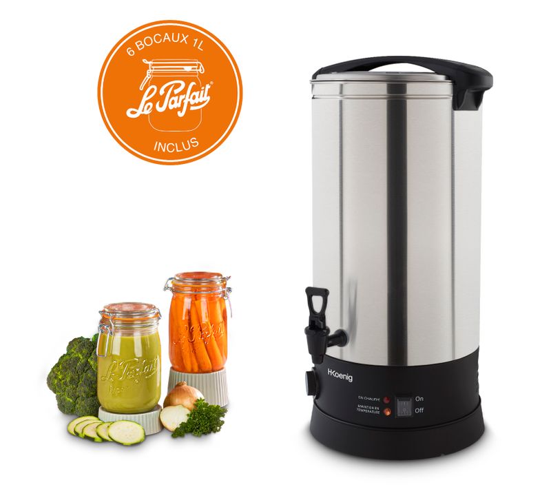 Stérilisateur Avec 6 Bocaux 1 L Le Parfait® - Legi25lp