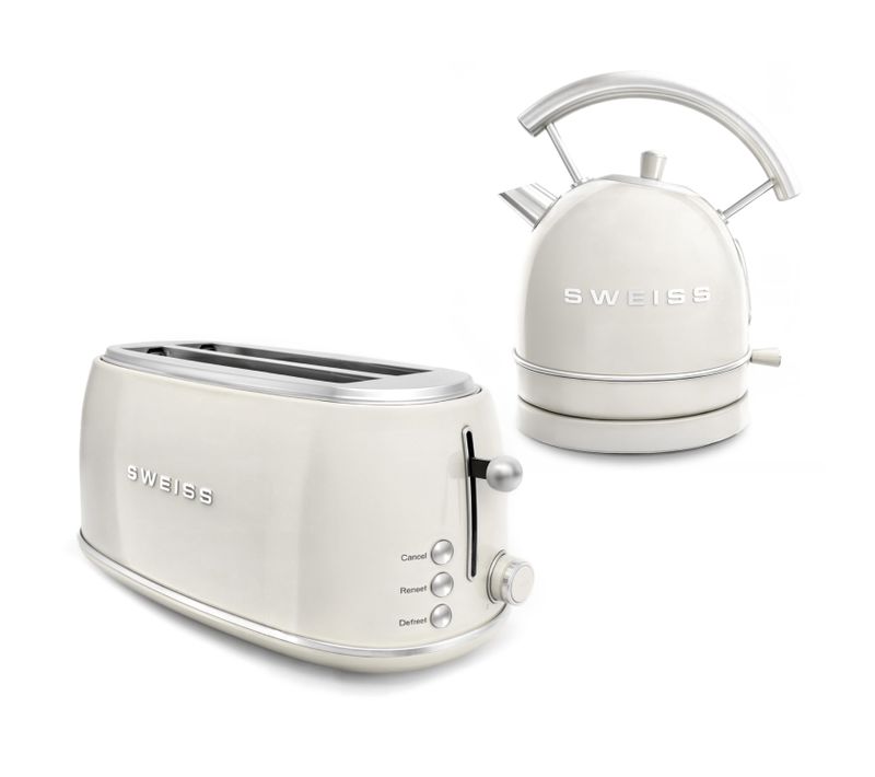 Pack Grille Pain Et Bouilloire Vintage - Grv8 + Ktl8