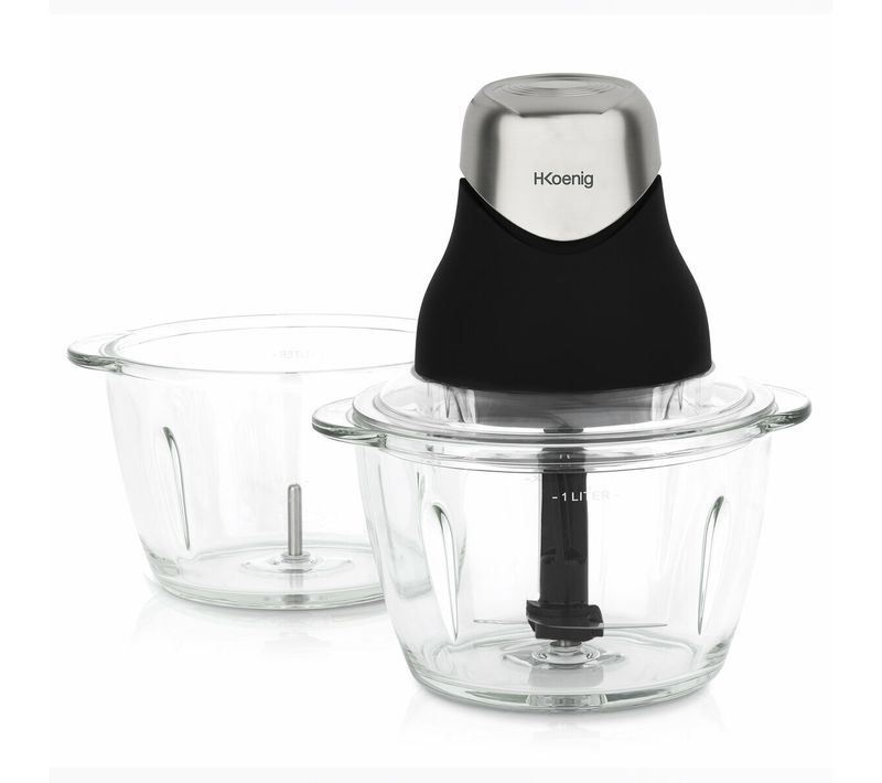 Mini Hachoir Électrique Avec 2 Bols - Leo9