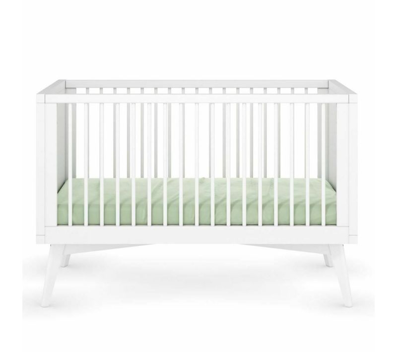 Pack Lit Bébé Évolutif Montessori Avec Matelas 70x140 Cm Marley  Blanc