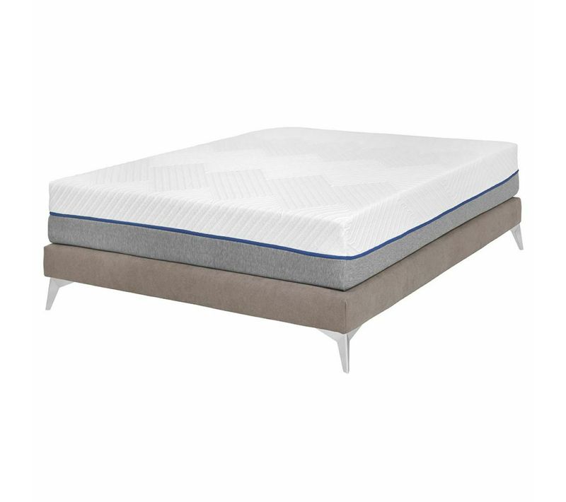 Pack Sommier Tapissier Avec Matelas 140x190 Cm Hocéa  Lin