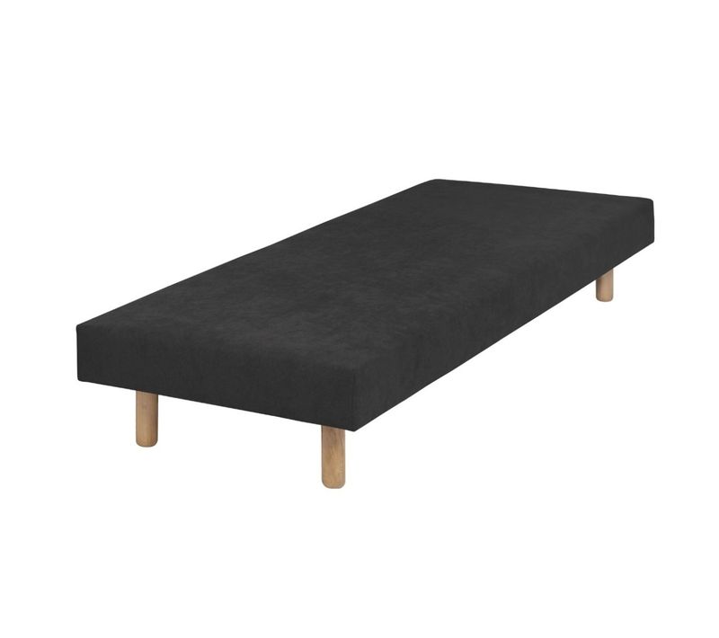 Sommier Tapissier 80x200 Cm Habby  Noir