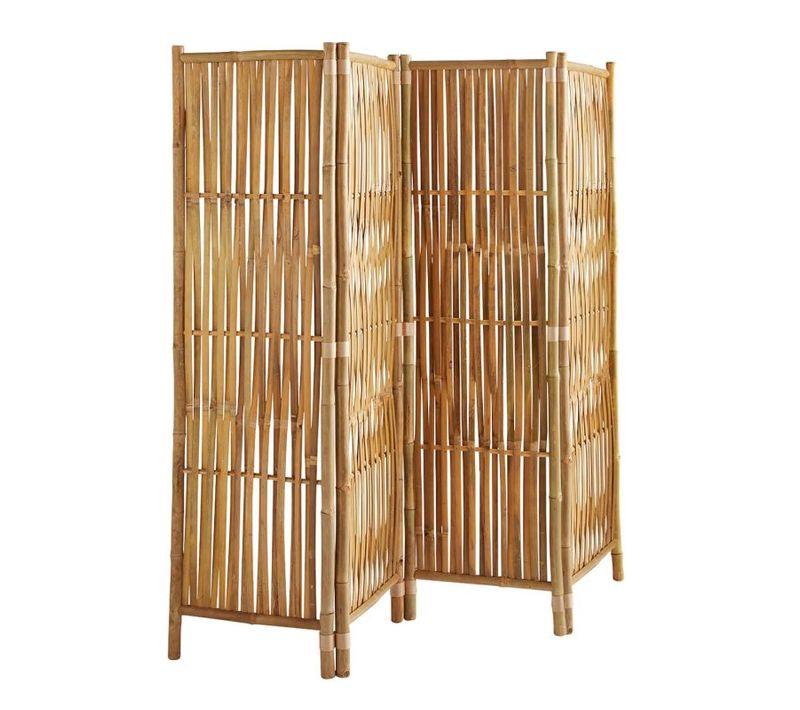 Paravent D'intérieur En Bambou Naturel