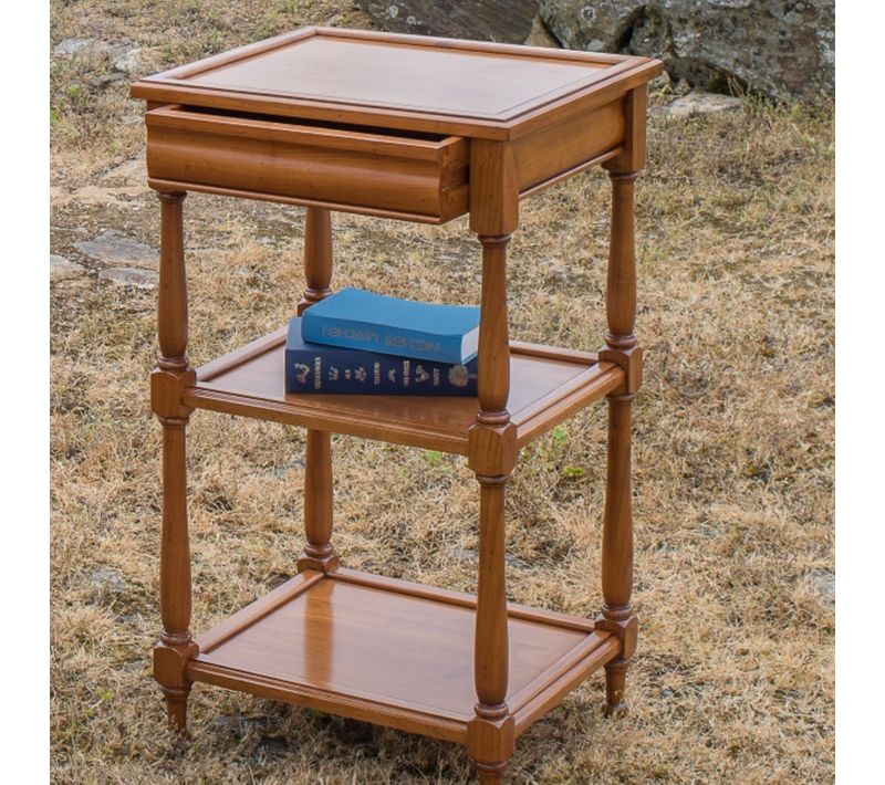 Desserte Gueridon, Merisier Massif