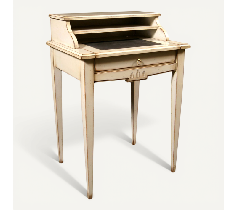 Bureau Ordinateur Avec Surmeuble En Merisier Massif