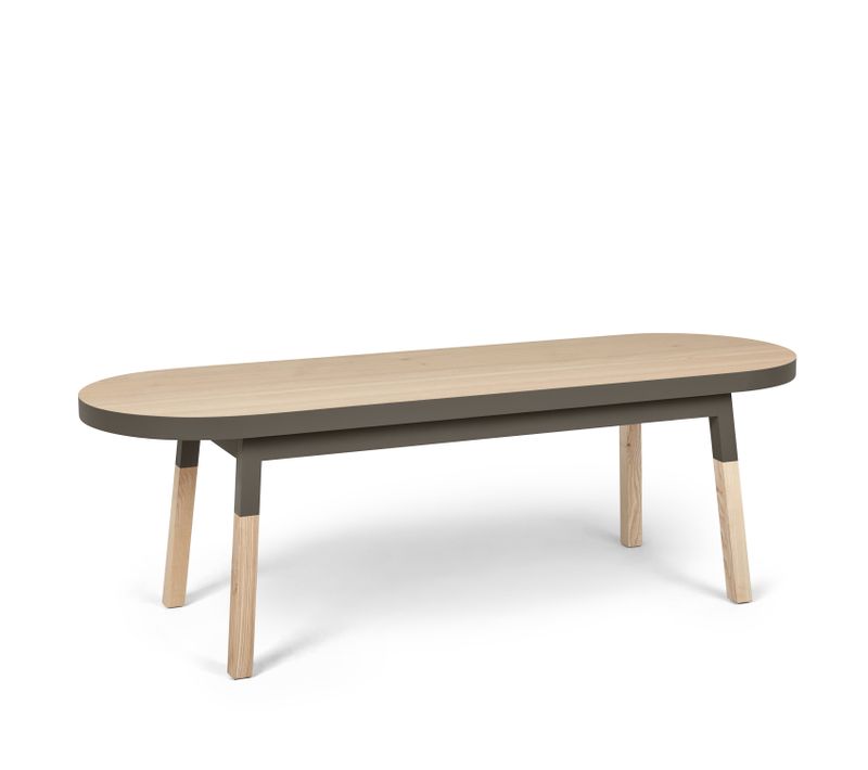 Dos De Canapé Banc 140 Cm, 100% Frêne Massif