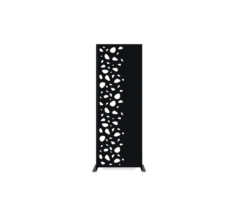Panneau Décoratif Sunny Noir H.160cm Motifs Côté Gauche