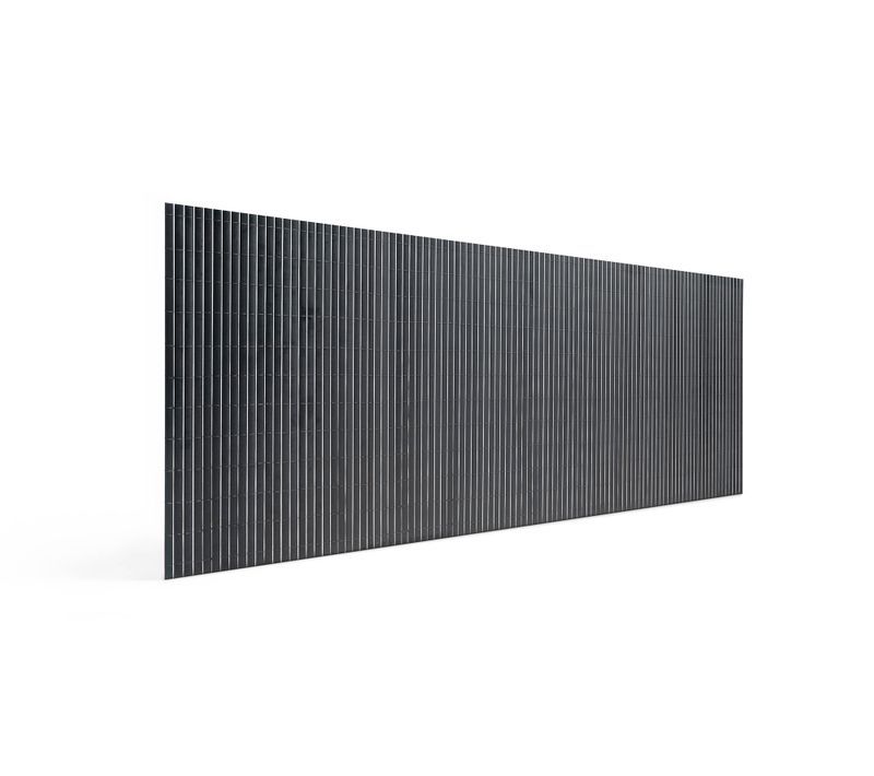 Canisse Pvc Viso L.5m X H.1,2m Gris Anthracite