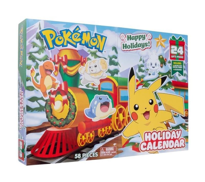 Calendrier De L'avent Pokémon - 24 Figurines Inédites - Pour Enfant à Partir De 4 Ans - Figurines Al
