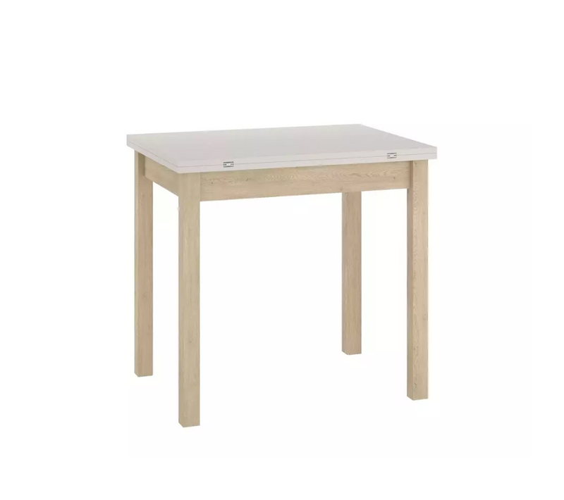 Table Extensible Pliable Compacte Cachemire 6 Pers Bois Clair Atlantisz4