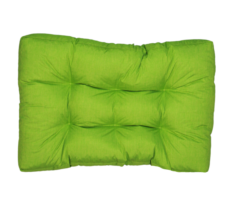 Coussins Palette Assise En Polyester 120x80x15 Cm Vert