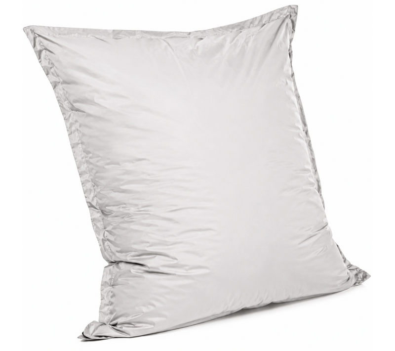Pouf Extérieur Imperméable Anti-uv Déhoussable 120x160 Cm Gris Clair