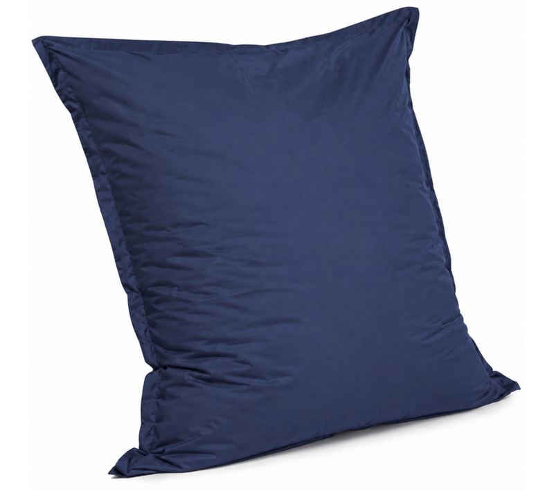 Pouf Extérieur Imperméable Anti-uv Déhoussable 120x160 Cm Bleu