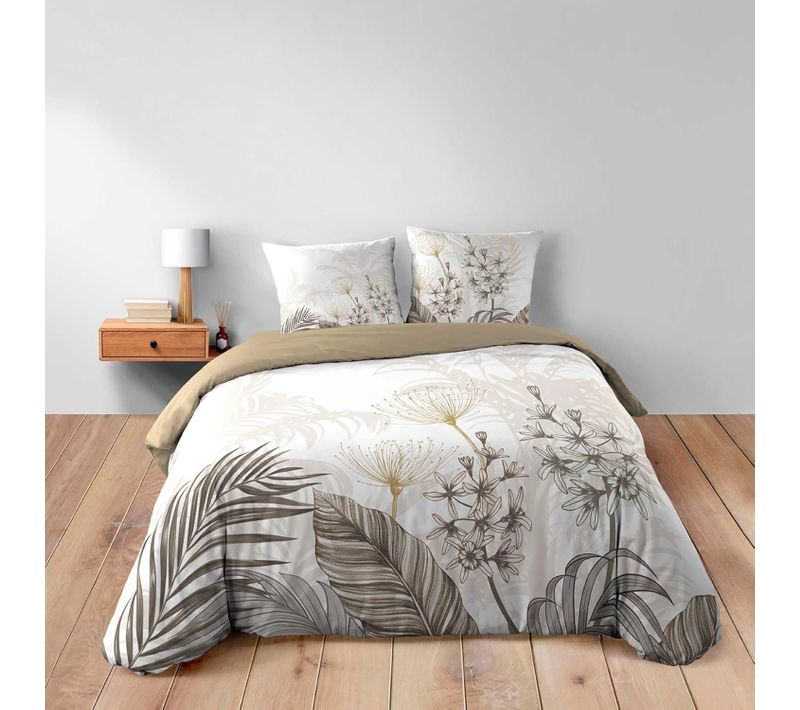 Housse De Couette Bastille - 260 X 240 Cm - 100% Coton - Douceur Et Élégance Naturelle