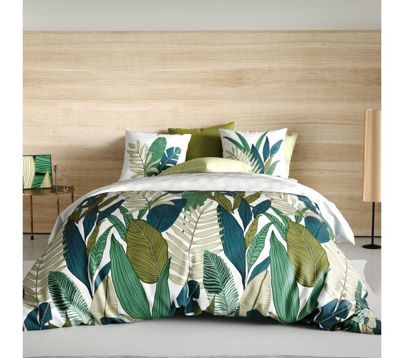 Housse De Couette 220x240 Cm + 2 Taies D'oreiller 63x63 Cm Coton Beleme