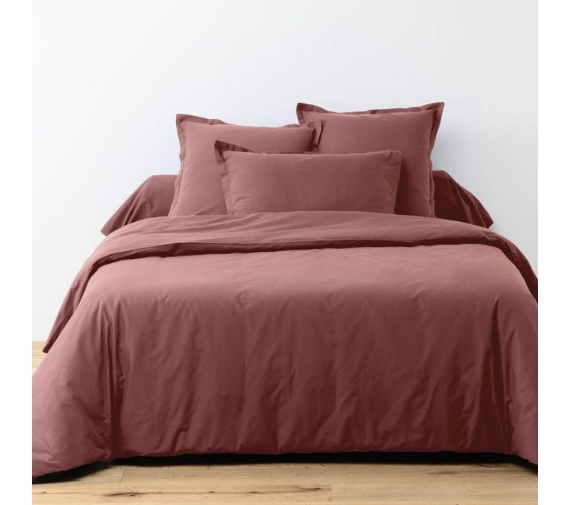 Parure De Drap 180x290 3 Pièces Avec Drap Housse 90x190 Cm Coton Tommette