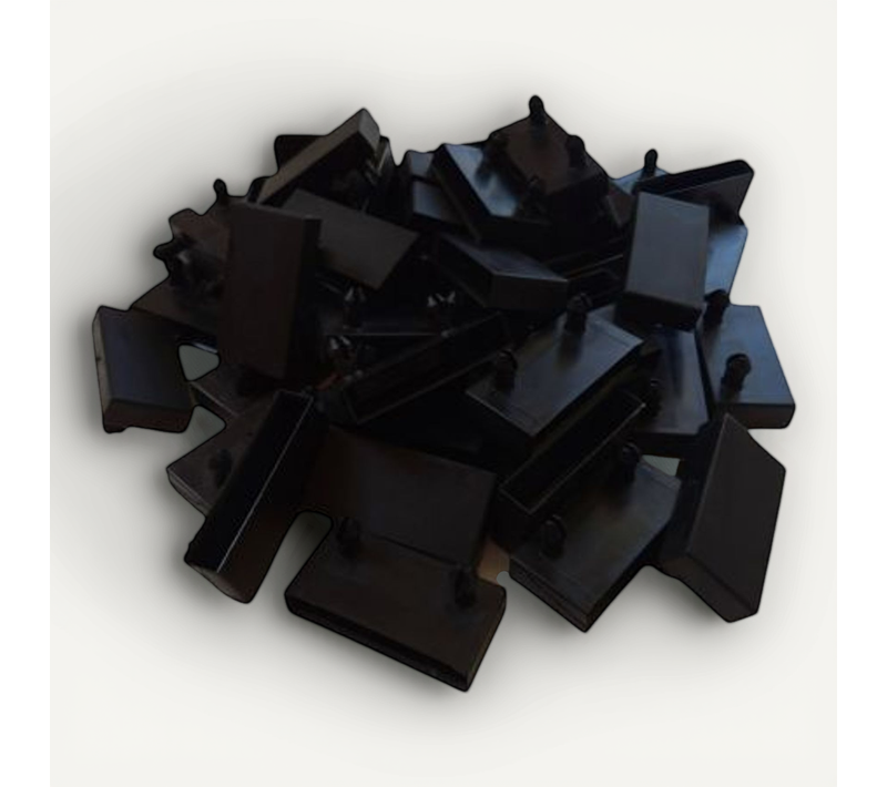 50 Embouts Pour Lattes De 53 X 8 Mm