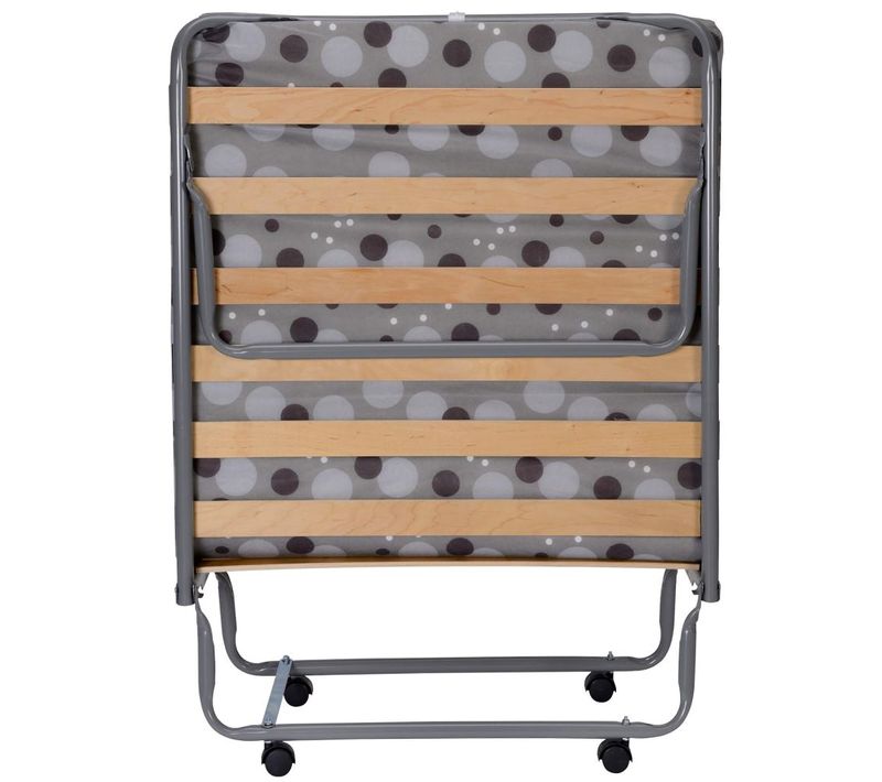 Lit Pliant - 80x190 - Gain De Place - 15 Lattes Bois Made In France - 1 Personne