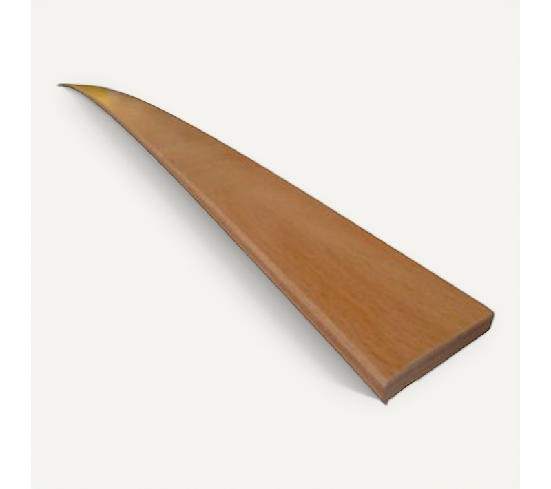 1 Grande Latte Pour Lit, BZ et Convertible - 780x38x8 Mm - Bois Hêtre Durable - 7 Plis