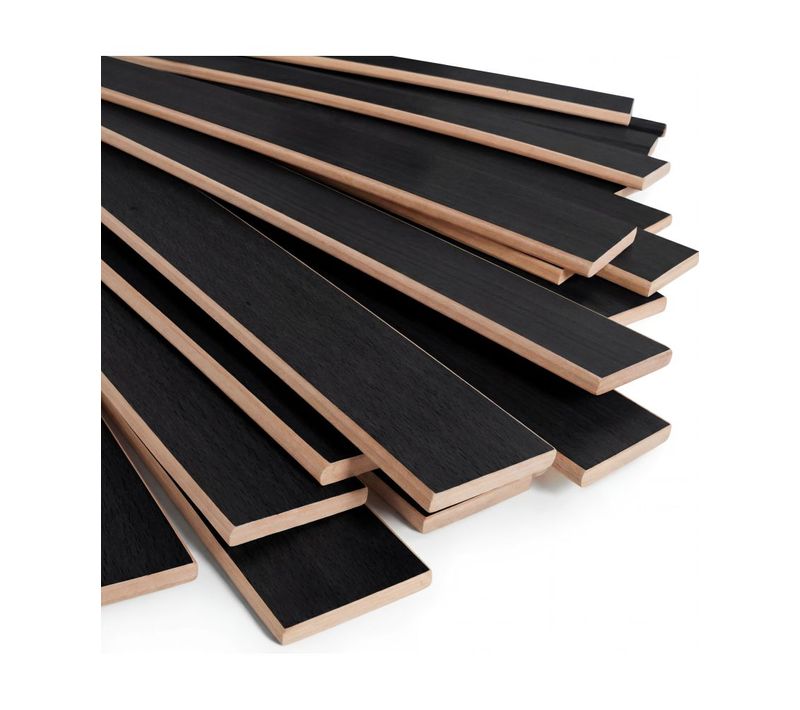 Lot De 30 Lattes Pour Sommier Et Lit - 780x68x8 Mm - Bois Hêtre Durable - 7 Plis