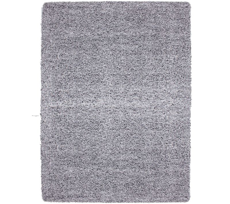 Shaggy - Tapis Uni à Poils Longs - Gris Clair 200 X 290 Cm