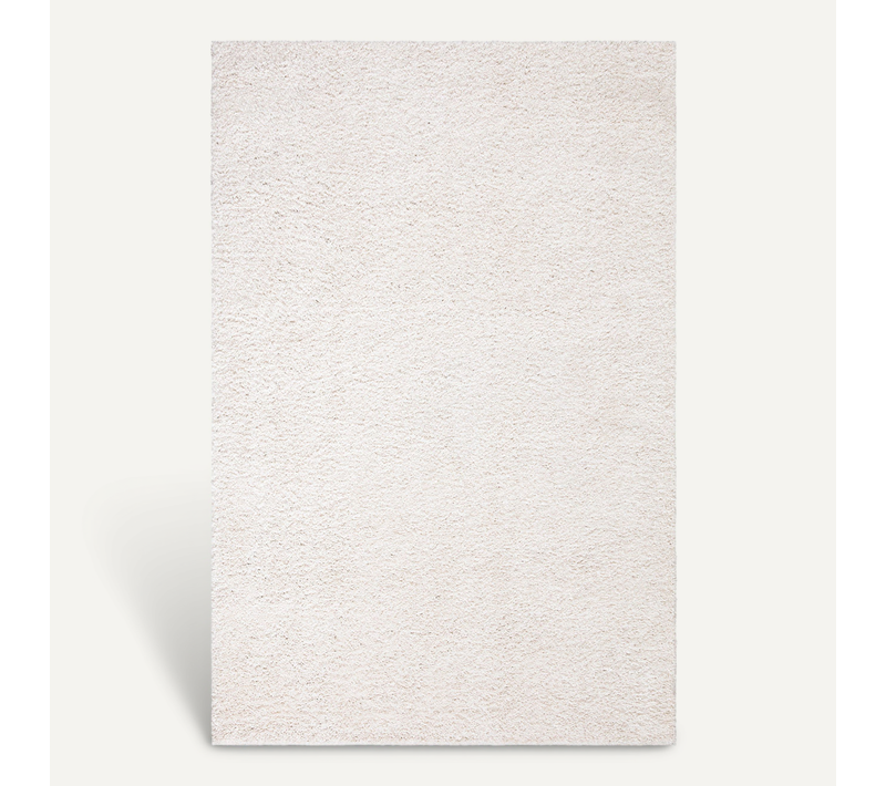 Tapis à Poils Longs Softy Crème 120x170cm