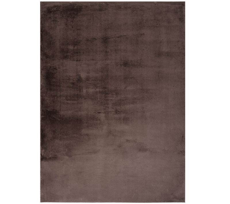 Tapis De Fourrure Velours Marron 160x230cm