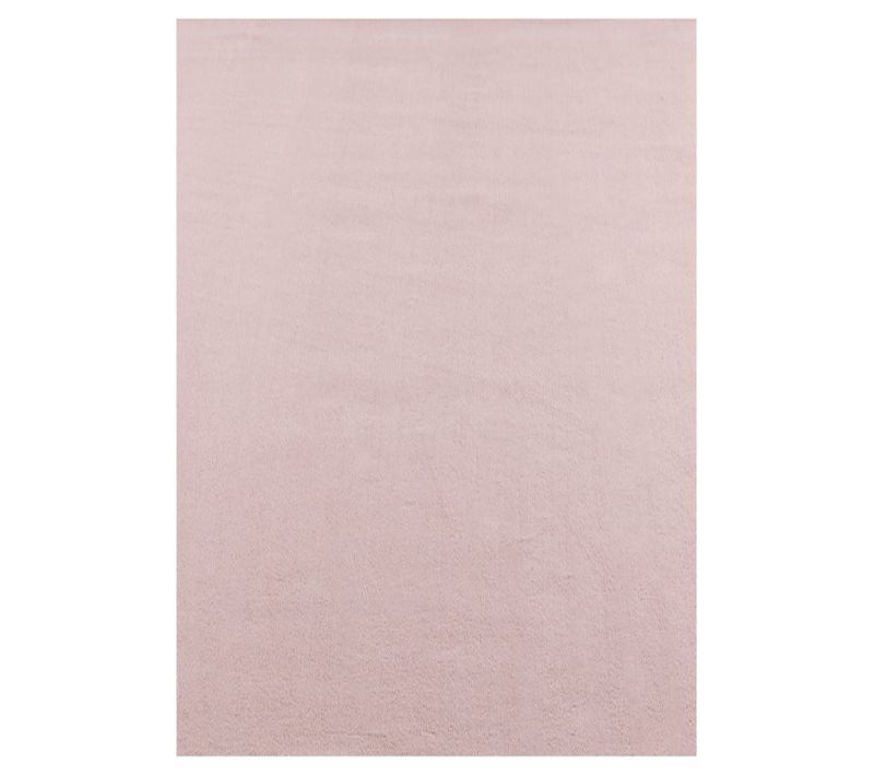 Tapis Lavable En Microfibre Douce - Rose Poudré 80x150cm