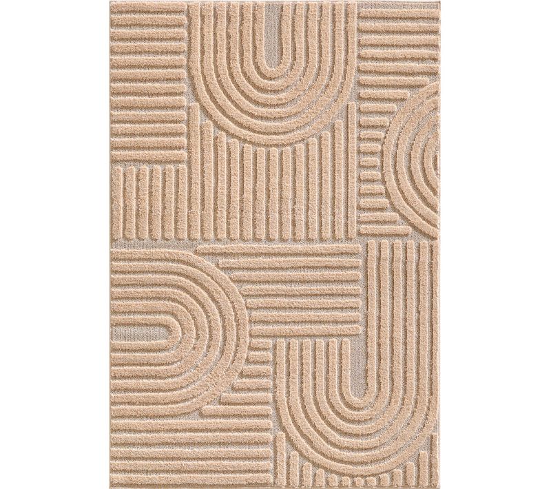 Tapis à Relief Lena Rose 280x370cm