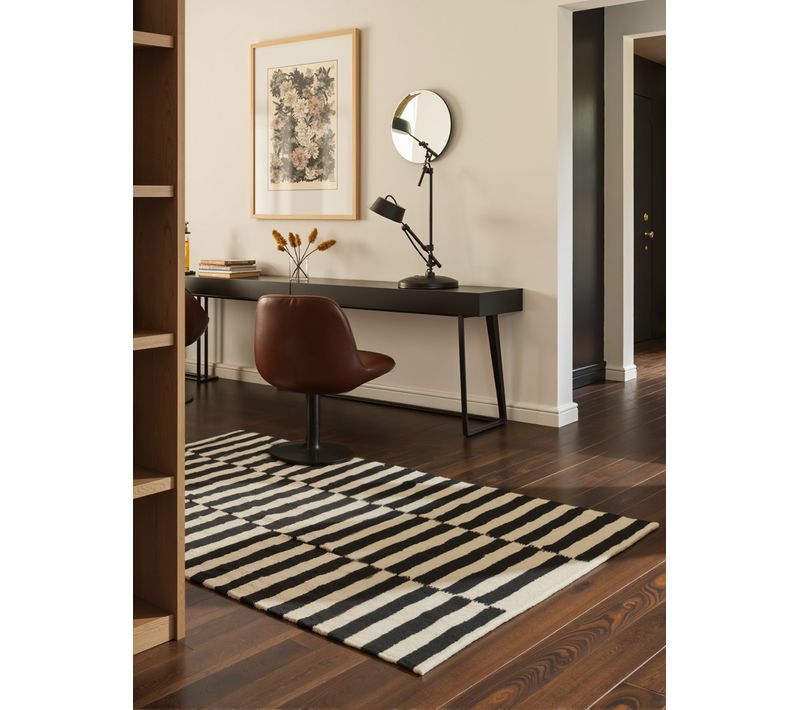 Tapis Laine Tissé à La Main Donna 80x200cm