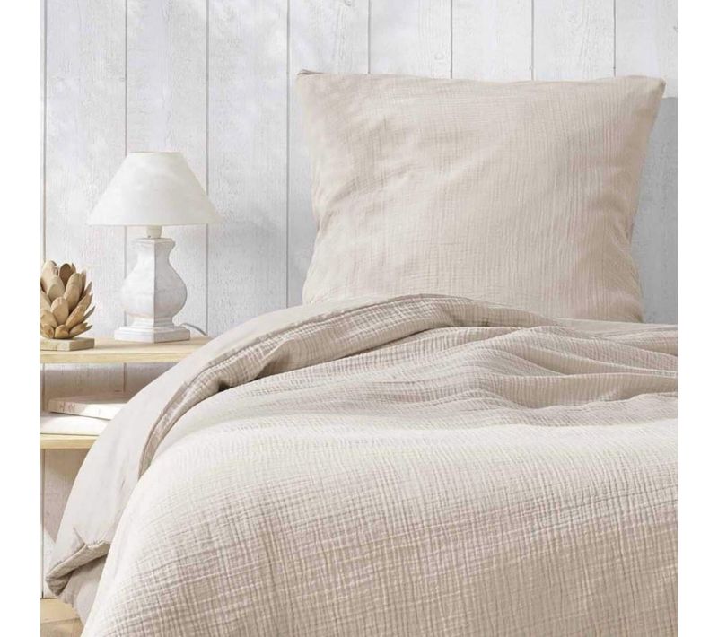 Parure De Lit Gaze De Coton Alia Promo Linge