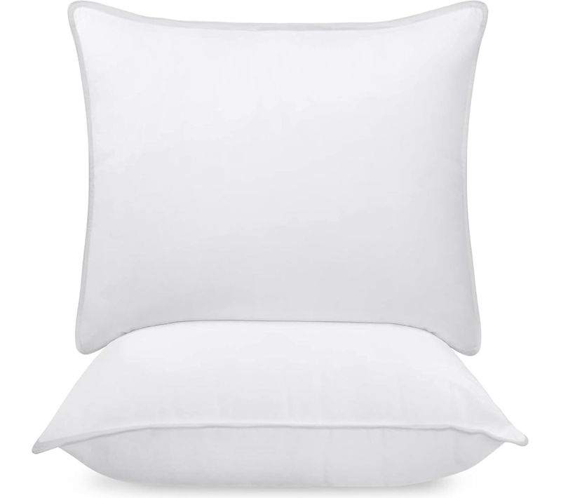 Lot De 2 Oreillers Polyester Promo Linge