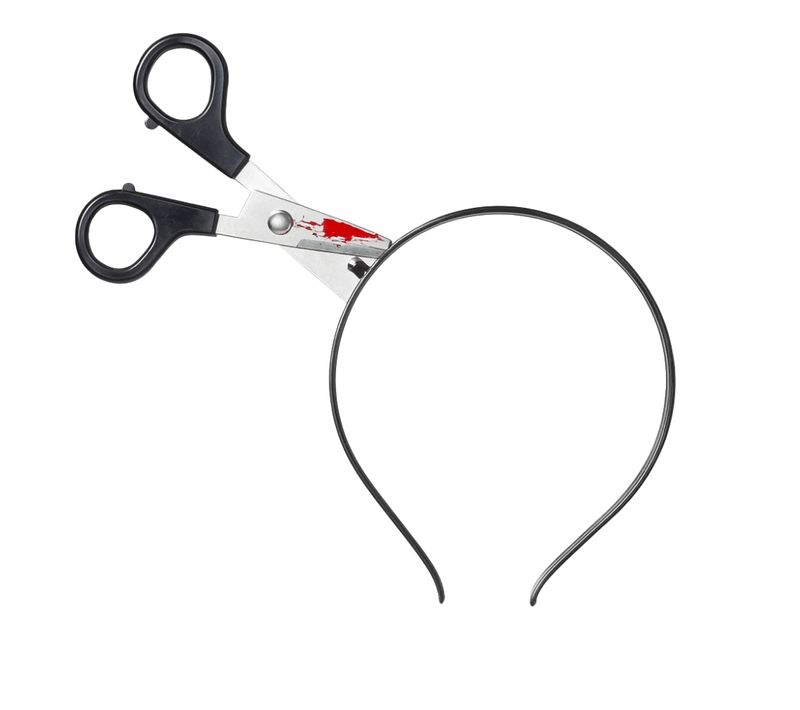 Serre-tête Ciseaux Halloween – Accessoire Déguisement
