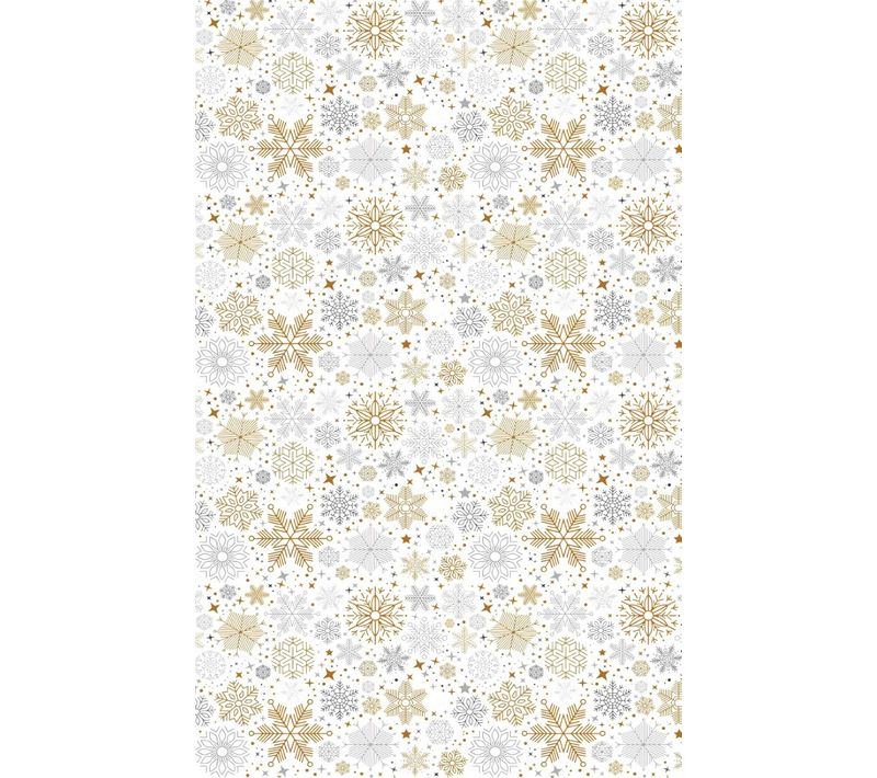 Tapis Magie De Noel Gold Blanc - 50x80cm