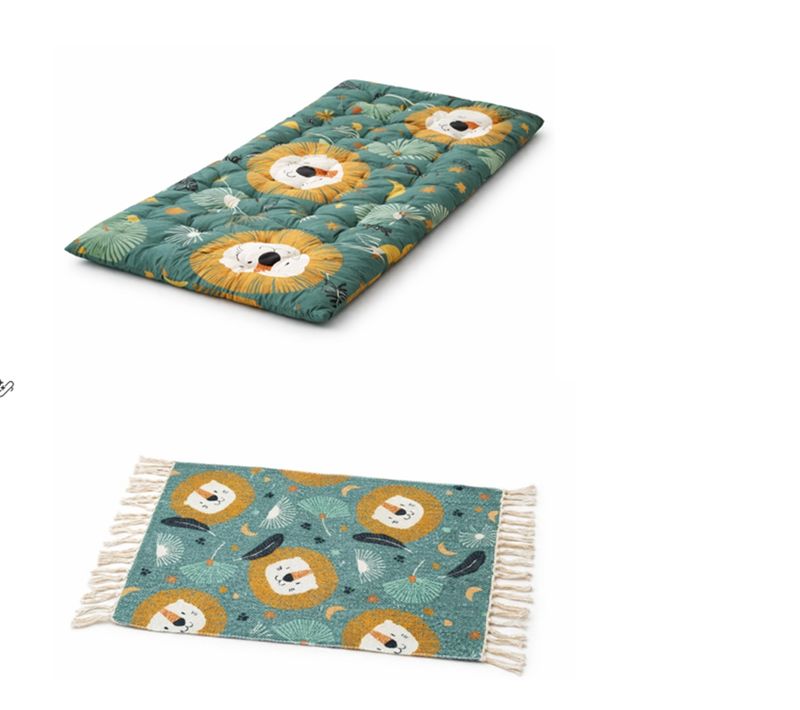 Tapis Et Matelas De Sol Enfant Grou 55x120