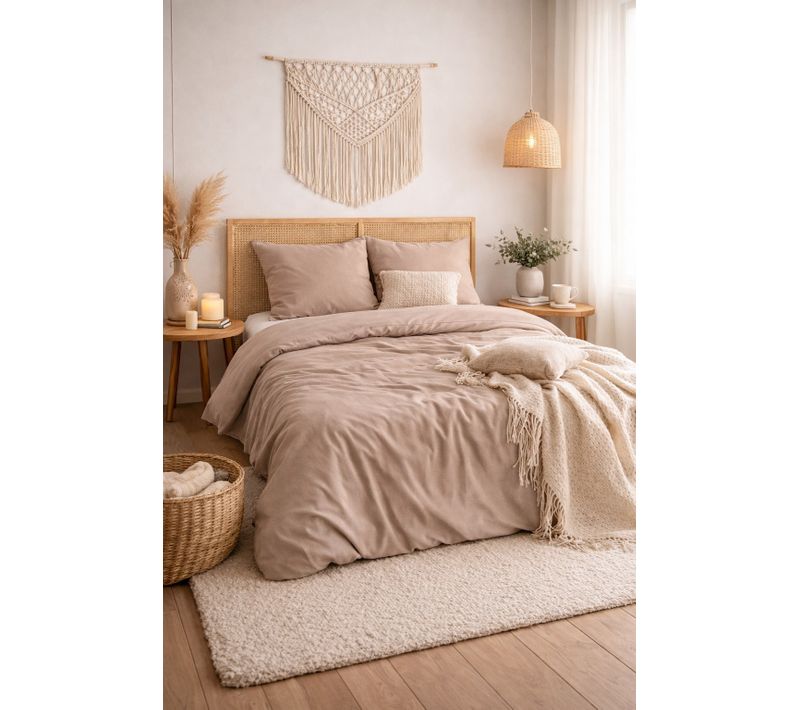 Parure De Lit Sensation Flanelle 240x220