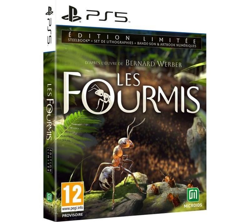 Les Fourmis — Édition Limitée Ps5: Aventure Tactique, Steelbook et Artbook