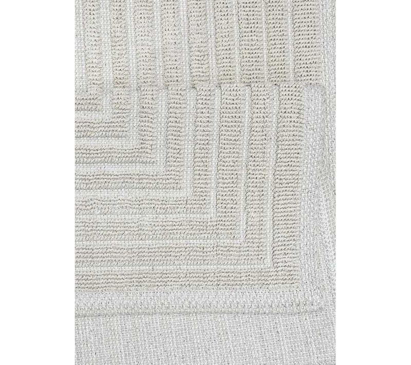 Tapis Lavable Mykonos 09 Crème - 50x80 Cm